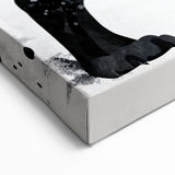 Bold Black Tiger Wall Art - Striking Monochrome Wildlife Decor in Prints.