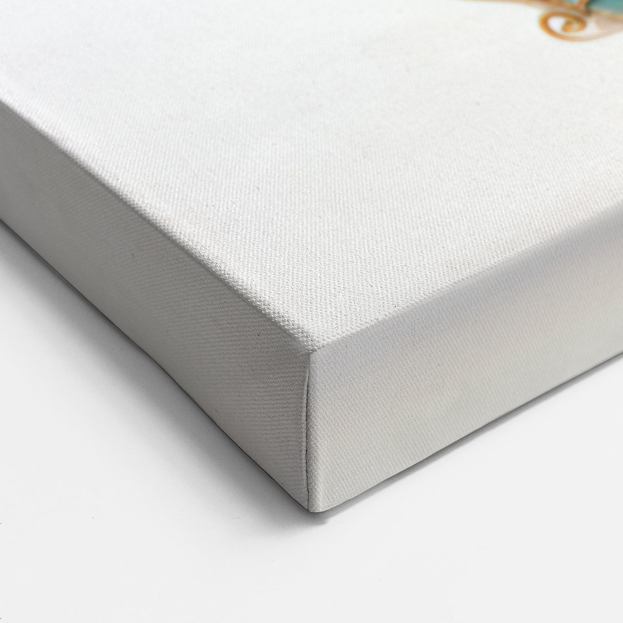 Golden Seahorse Wall Art - Coastal Canvas, Framed & Acrylic Glass Print