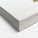 Golden Seahorse Wall Art - Coastal Canvas, Framed & Acrylic Glass Print