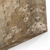 Rustic Landscape Art - Serene Wildflower Meadow Canvas Print