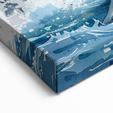 Vibrant Shark Wall Art - Ocean Life Canvas & Framed Print Decor