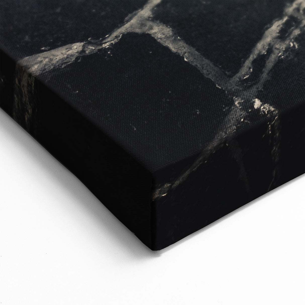 Gothic Stone Arch Doorway Wall Art - Dark Architecture Canvas Print