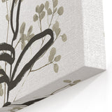 Minimalist Botanical Art: Contemporary Line and Leaf Design in Neutrals