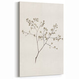 Minimalist Botanical Wall Art: Delicate Branch Design in Soft Neutrals