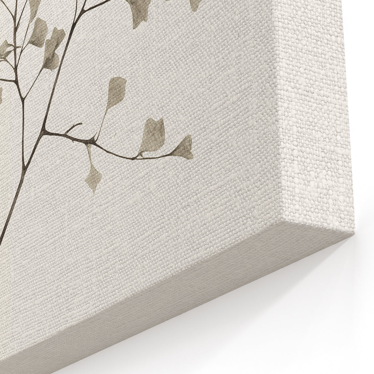 Minimalist Botanical Wall Art: Delicate Branch Design in Soft Neutrals