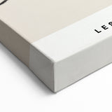 Minimalist Abstract Line Art: Les Fleurs Abstraites in Neutral Tones