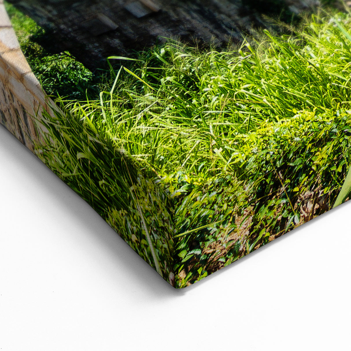 Historic Stone Bridge Arches Wall Art - Scenic Landscape Canvas Print