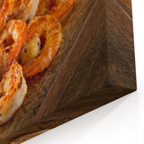 Vibrant Shrimp Wall Art - Coastal Marine Life Canvas & Framed Decor