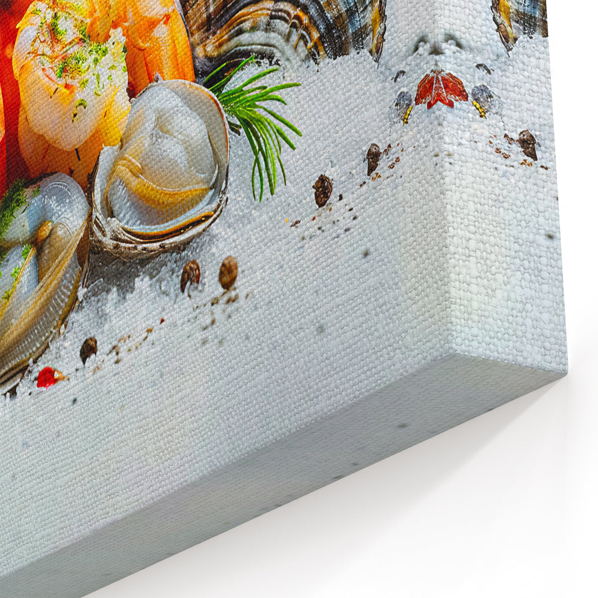 Luxurious Shrimp & Shellfish Wall Art - Coastal Marine Life Decor