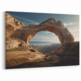 Desert Arch Landscape Wall Art - Majestic Natural Canvas Print