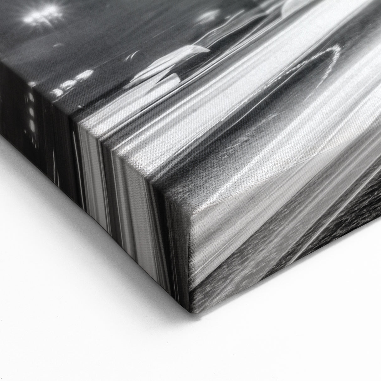 Paris Arch Nightscape Wall Art - Iconic Architectural Canvas Print