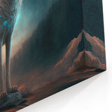 Mystical Wolf Wall Art - Enchanting Canvas, Framed, and Acrylic Prints