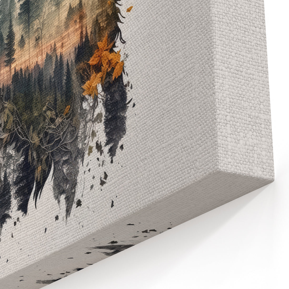 Forest Wolf Wall Art - Nature-Inspired Canvas, Framed, and Acrylic Prints