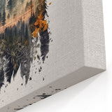 Forest Wolf Wall Art - Nature-Inspired Canvas, Framed, and Acrylic Prints