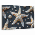 Intricate Starfish Wall Art - Marine Life Canvas & Framed Prints