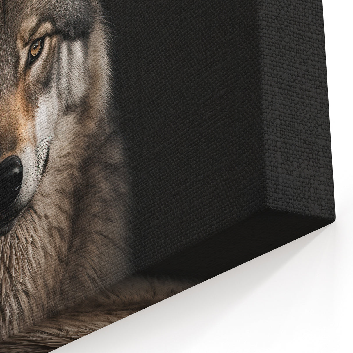 Majestic Wolf Portrait Art - Powerful Canvas, Framed, and Acrylic Prints