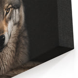 Majestic Wolf Portrait Art - Powerful Canvas, Framed, and Acrylic Prints