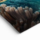 Playful Turtle Wall Art – Ocean Breeze Marine Life Canvas Decor