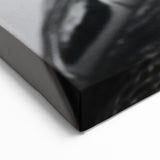 Monochrome Turtle Wall Art – Modern Black & White Marine Decor