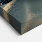 Sunset Turtle Beach Art – Serene Marine Life Canvas Wall Decor