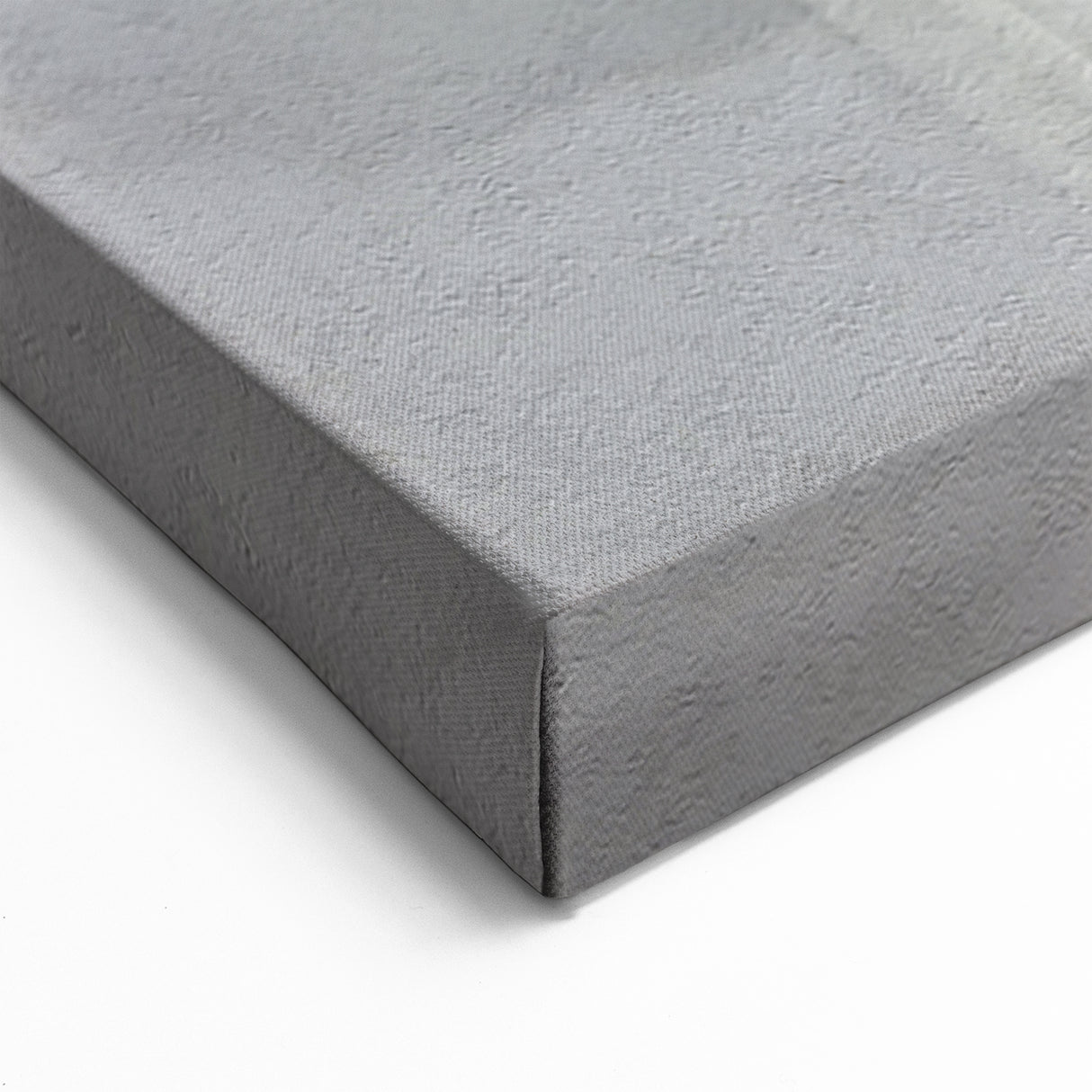 Abstract Linear Strokes Art - Muted Gray and Taupe Canvas
