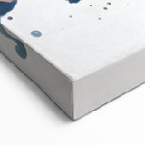 Explosive Color Turtle Wall Art - Dynamic Marine Life Canvas Print