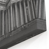 Classical Columns Wall Art - Architectural Masterpiece Canvas Print