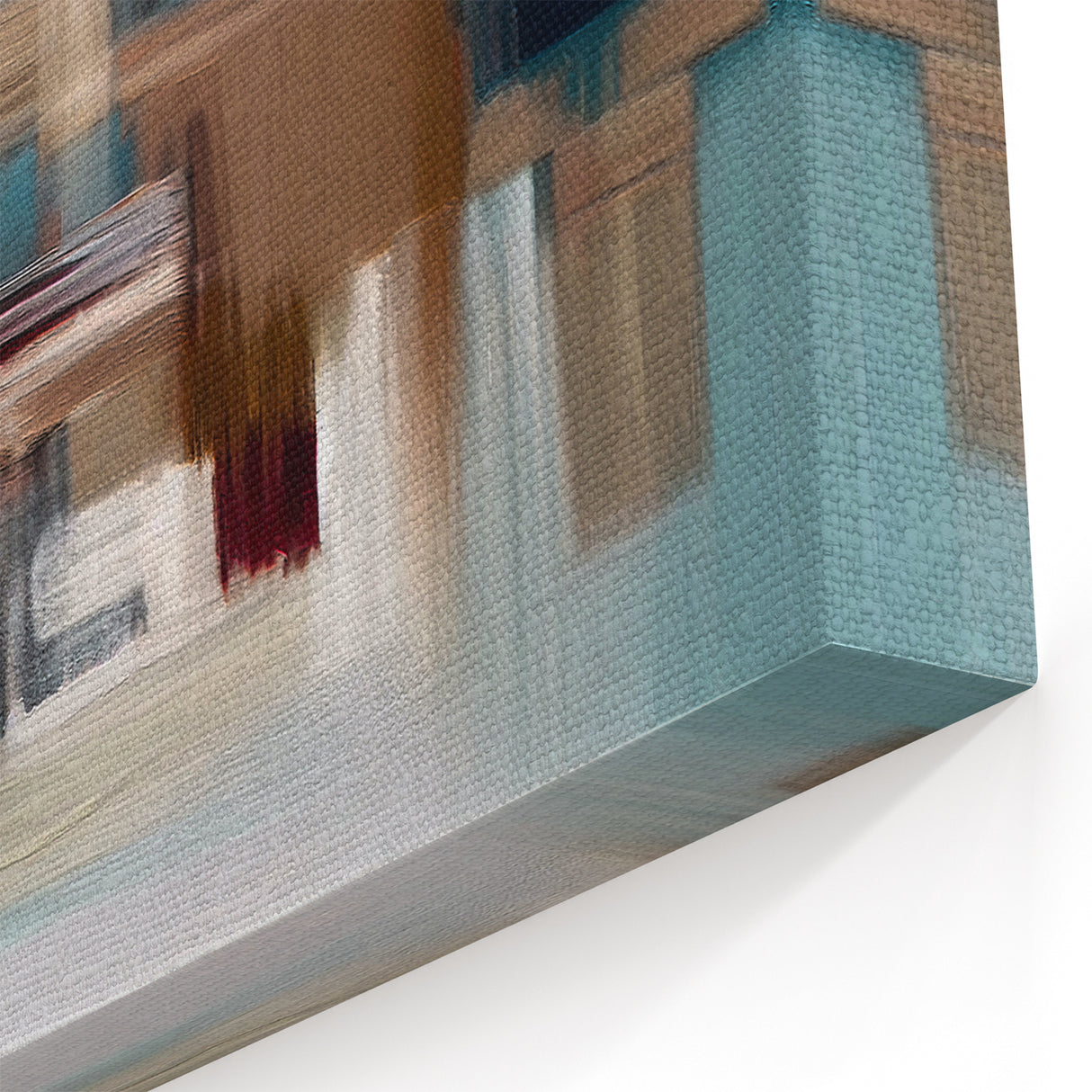 Contemporary Strokes and Lines Abstract Art | Urban Chic Canvas