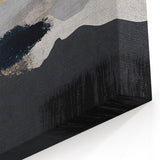 Abstract Strokes and Lines Art | Rustic Warmth Geometric Canvas