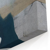 Minimalist Strokes and Lines Abstract Art | Coastal Retreat Canvas
