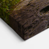 Gothic Stone Archway Wall Art - Mysterious Medieval Canvas Print