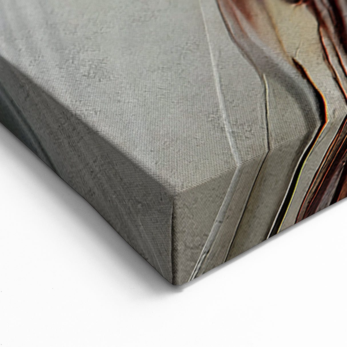 Abstract Strokes and Lines Art | Retro Vibes Geometric Earth Tones Canvas