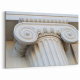 Architectural Columns Print - Classical Pillars Canvas Wall Art