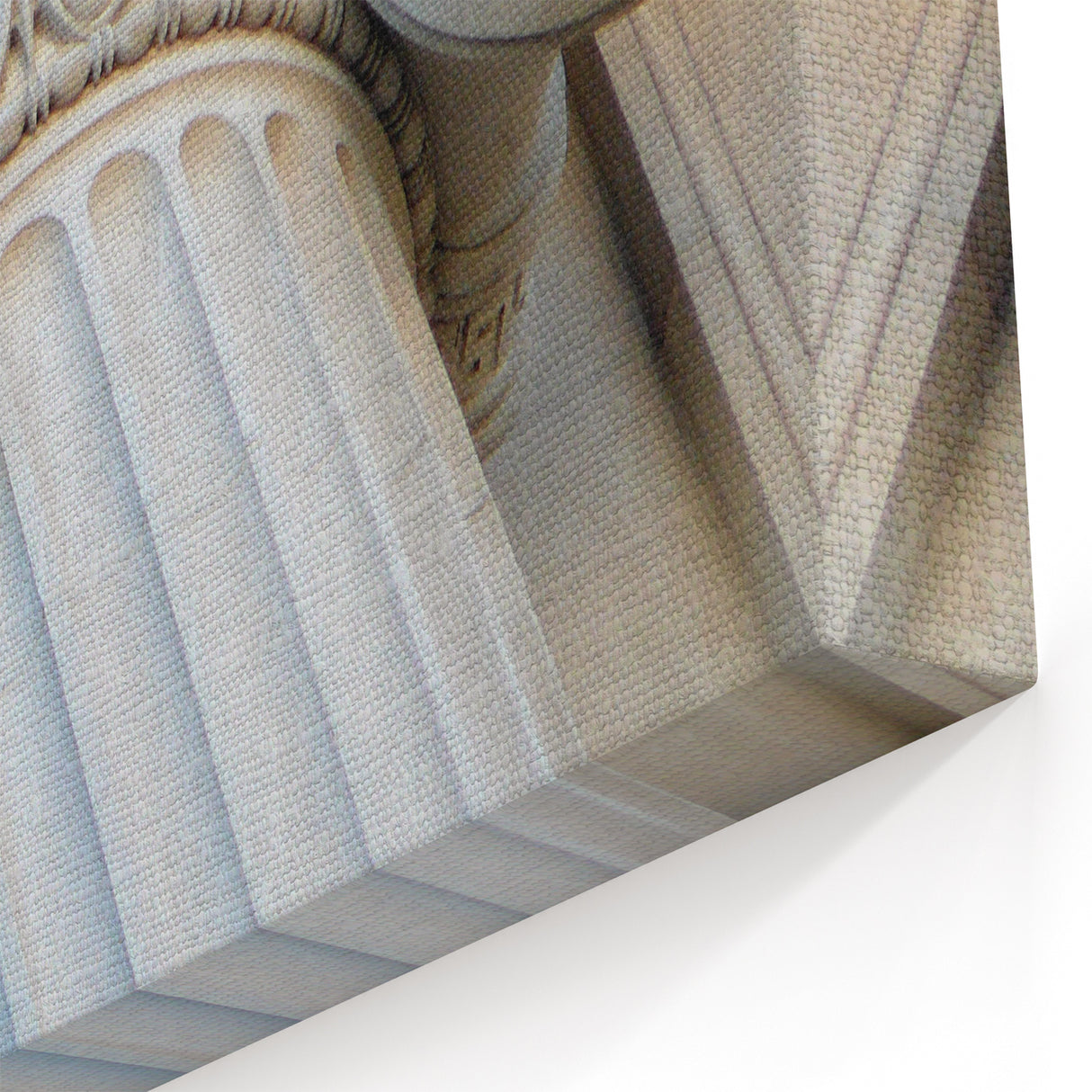 Architectural Columns Print - Classical Pillars Canvas Wall Art
