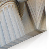 Architectural Columns Print - Classical Pillars Canvas Wall Art