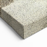 Modern Green and Gold Abstract Line Art - Elegant Strokes Canvas Print