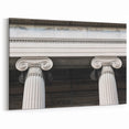 Elegant Classical Columns Wall Art - Architectural Canvas & Framed Print