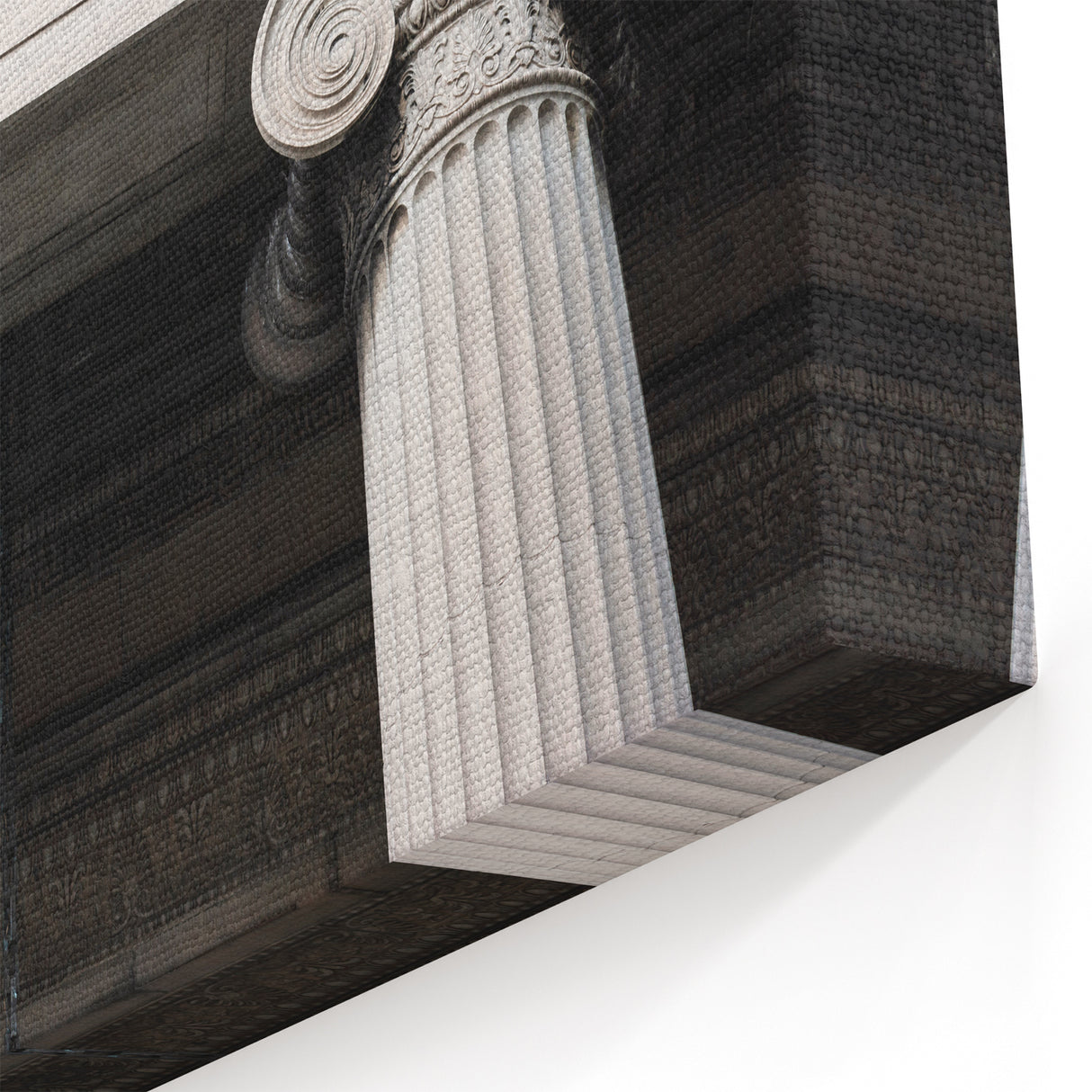 Elegant Classical Columns Wall Art - Architectural Canvas & Framed Print