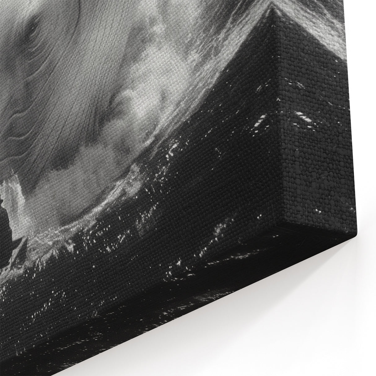 Epic Whale Encounter Wall Art - Ocean Canvas & Framed Print