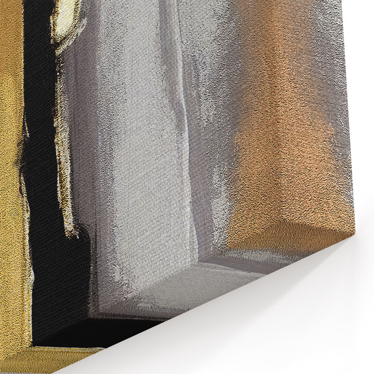 Abstract Brush Strokes Canvas – Modern Geometric Line Art Wall Decor