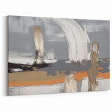 Elegant Strokes and Lines Abstract Art | Minimalist Canvas Design
