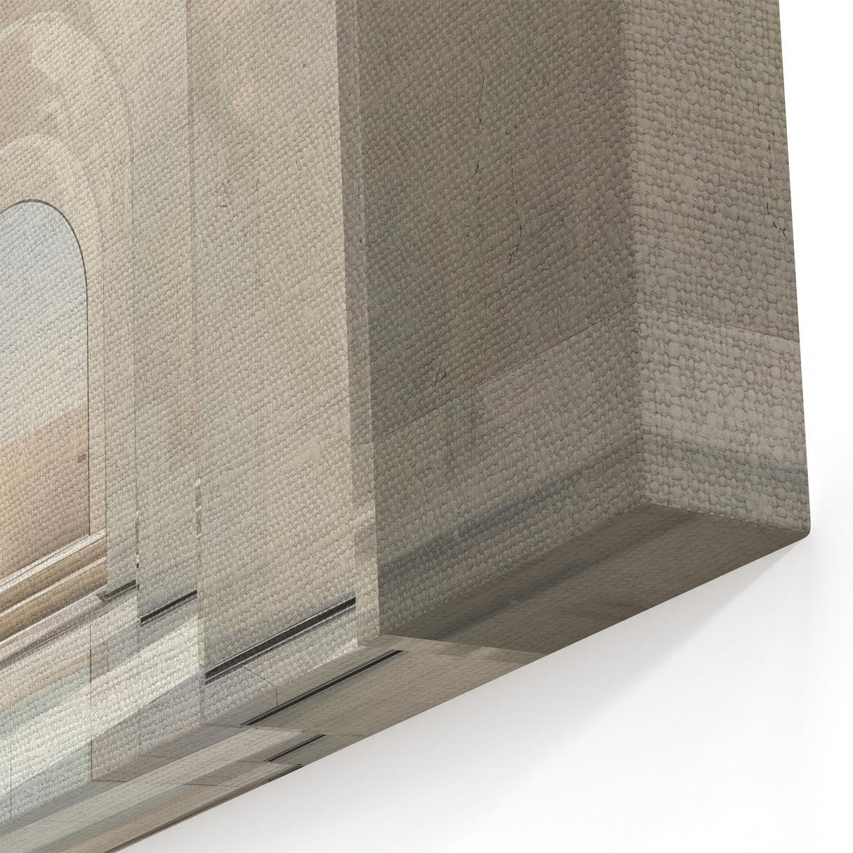 Elegant Modern Arches Wall Art - Minimalist Architecture Canvas Print