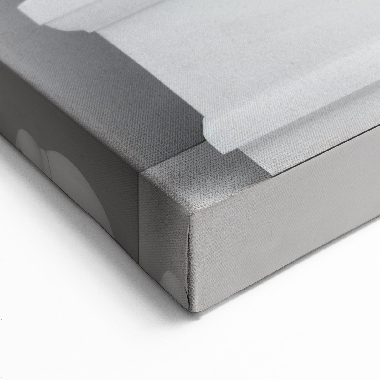 Modern Monochrome Columns Art - Minimalist Architectural Canvas Print