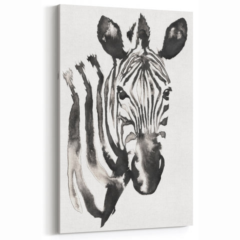 Majestic Zebra Wall Art - African Wildlife Zebra Canvas & Framed Prints