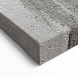 Modern Abstract Strokes Canvas – Green, Gold, and Black Artistic Design