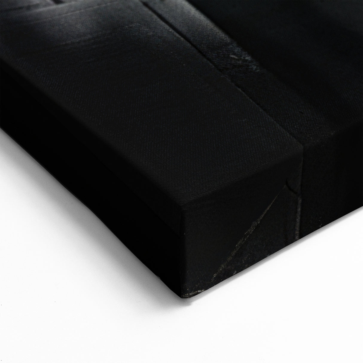 Gothic Shadows Columns Art - Dramatic Black & White Canvas Print