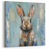 Colorful Rabbit Wall Art - Vibrant Animal Canvas & Framed Prints Decor
