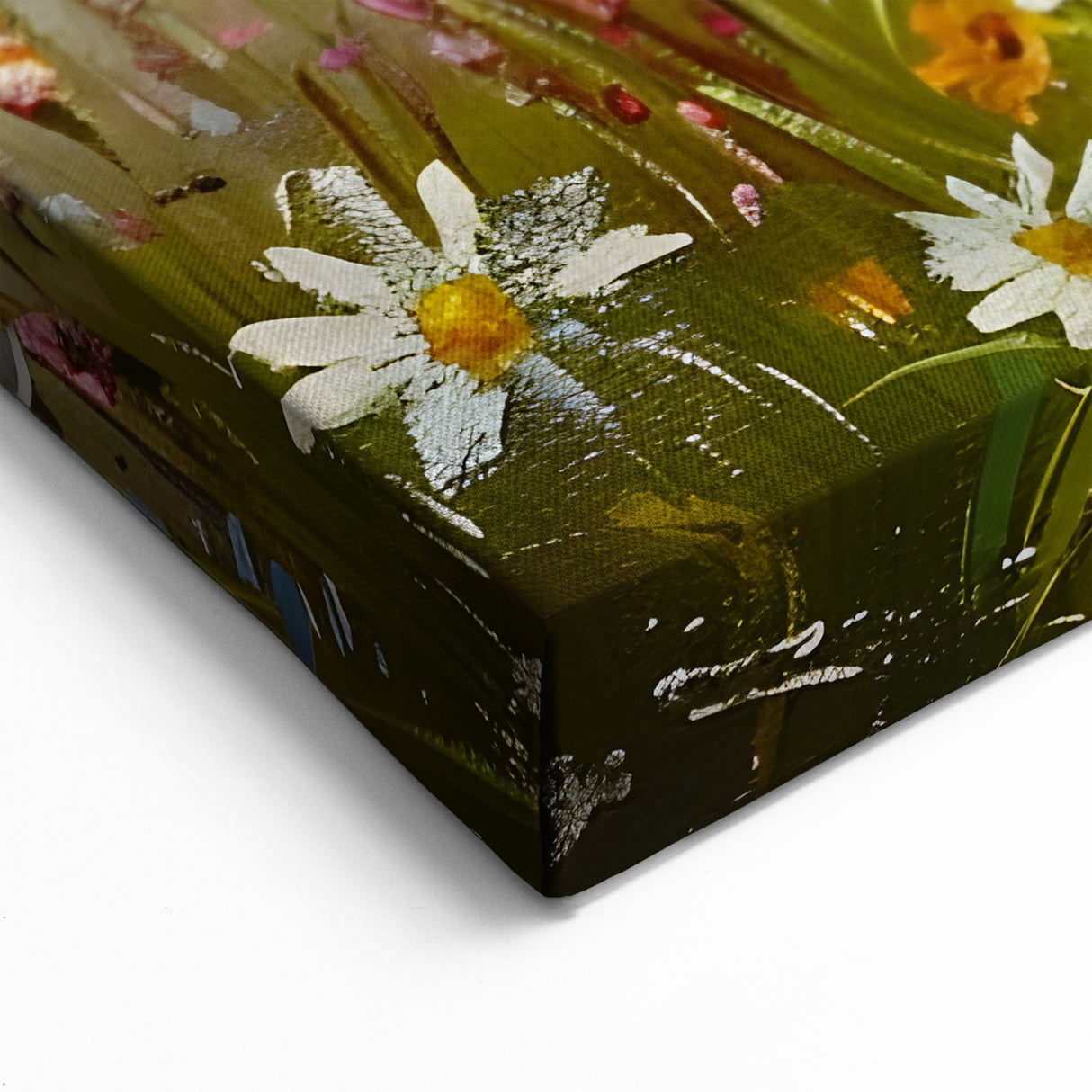 Serene Rabbit in Meadow Wall Art - Pastoral Canvas & Framed Prints