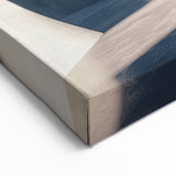 Contemporary Arches Wall Art - Modern Blue and White Abstract Print