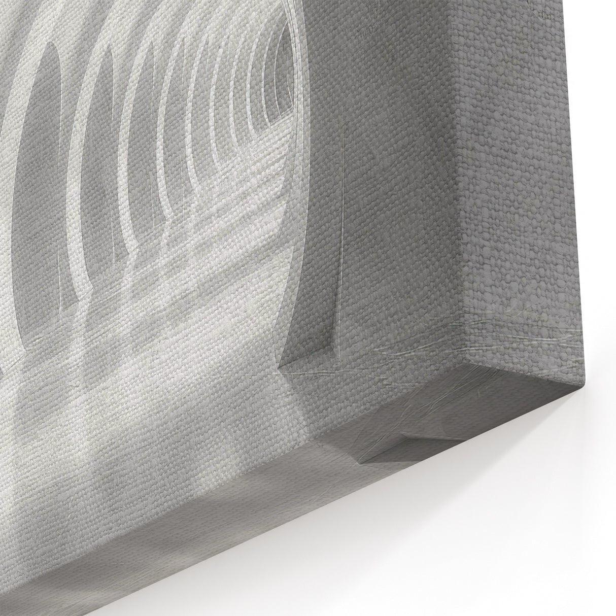 Modern Arches Wall Art - Minimalist White Abstract Corridor Print